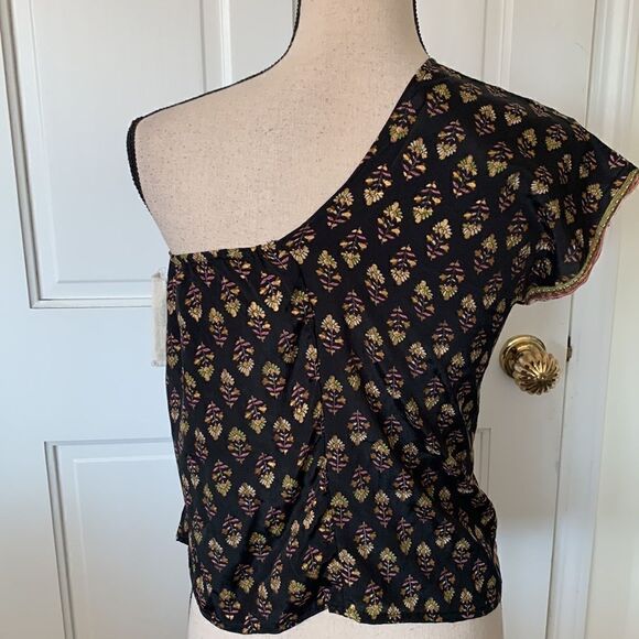 PERRY WALKER COLLECTIVE ONE SHOULDER VARINA TOP - Picture 3 of 10